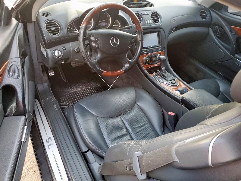 WDBSK75F65F103970 - 2005 MERCEDES-BENZ SL 500 BLACK photo 8