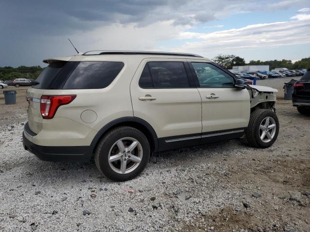 1FM5K7D81JGB03828 - 2018 FORD EXPLORER XLT Crème photo 3
