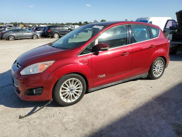 1FADP5CU3EL501257 - 2014 FORD C-MAX PREMIUM RED photo 1