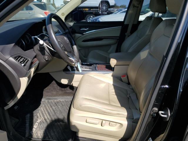 5FRYD3H42FB010604 - 2015 ACURA MDX TECHNOLOGY BLACK photo 7