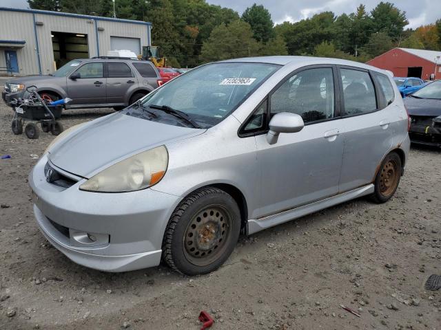 JHMGD37657S800515 - 2007 HONDA FIT S 银色 照片 1