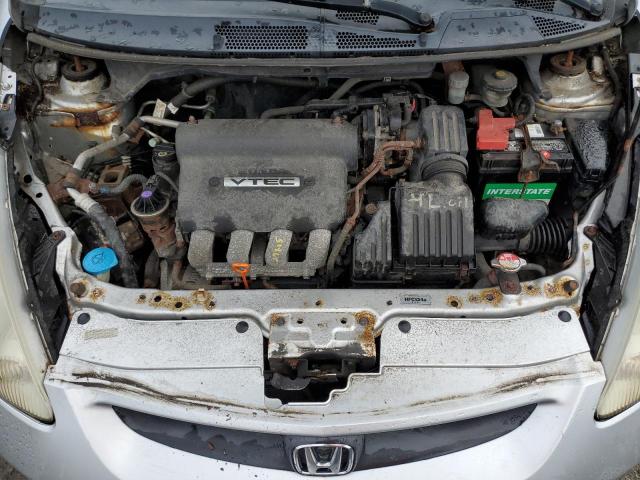 JHMGD37657S800515 - 2007 HONDA FIT S 银色 照片 11