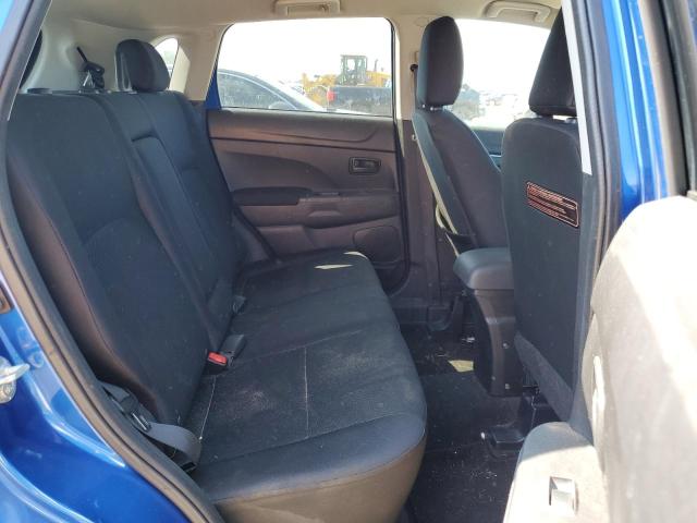 4A4AP3AU8FE024361 - 2015 MITSUBISHI OUTLANDER ES BLUE photo 11