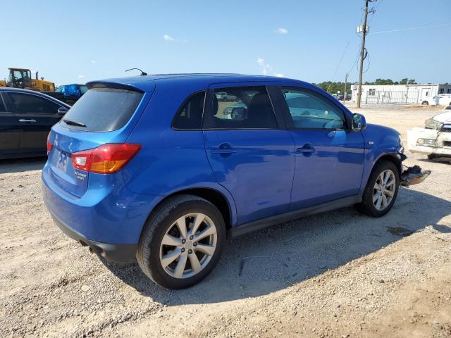 4A4AP3AU8FE024361 - 2015 MITSUBISHI OUTLANDER ES BLUE photo 3