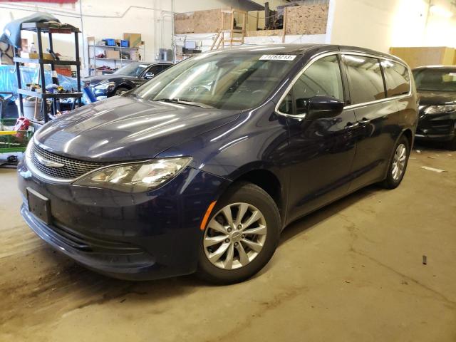 2C4RC1DG6HR676255 - 2017 CHRYSLER PACIFICA TOURING BLUE photo 1