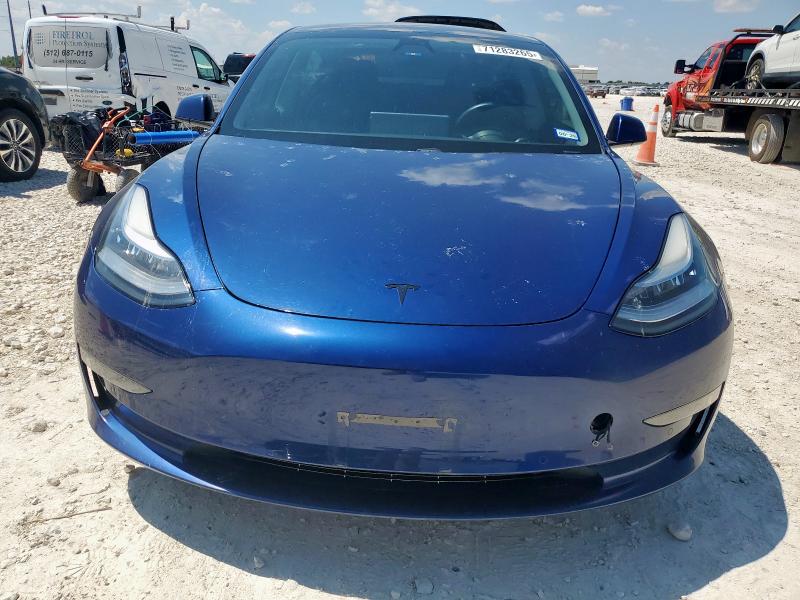 5YJ3E1EA7LF705857 - 2020 TESLA MODEL 3 ლურჯი ფოტო 5