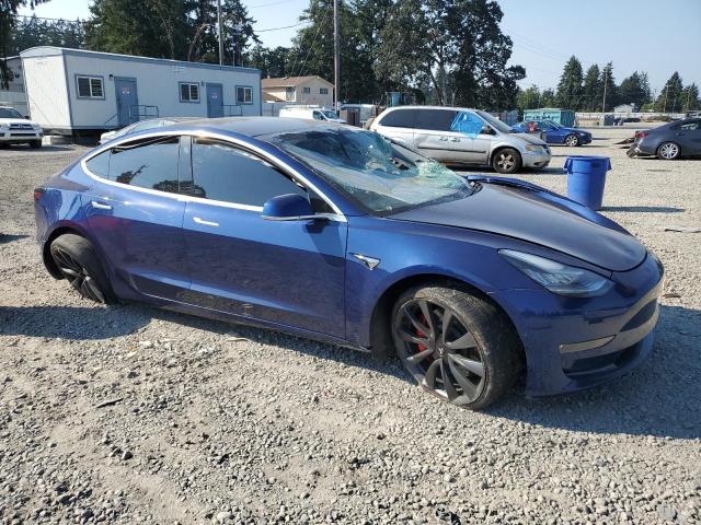 5YJ3E1EC9LF802110 - 2020 TESLA MODEL 3 蓝色 照片 4