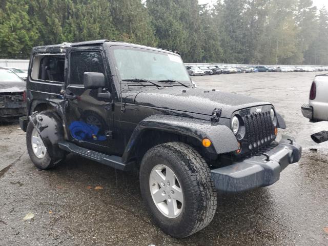 1C4AJWBG5DL618112 - 2013 JEEP WRANGLER SAHARA BLACK photo 4