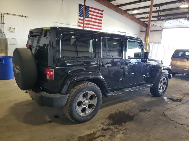 1C4BJWEG4GL305010 - 2016 JEEP WRANGLER U SAHARA BLACK photo 3