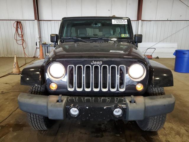 1C4BJWEG4GL305010 - 2016 JEEP WRANGLER U SAHARA BLACK photo 5