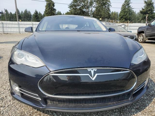 5YJSA1H10EFP47874 - 2014 TESLA MODEL S BLUE photo 5