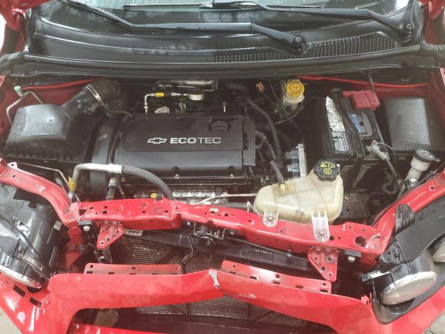 1G1JC5SH3D4118286 - 2013 CHEVROLET SONIC LT წითელი ფოტო 11