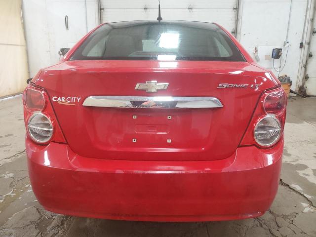 1G1JC5SH3D4118286 - 2013 CHEVROLET SONIC LT წითელი ფოტო 6