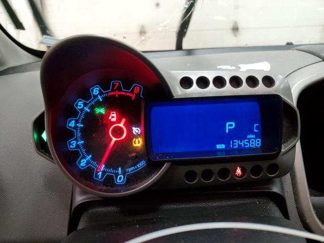 1G1JC5SH3D4118286 - 2013 CHEVROLET SONIC LT წითელი ფოტო 9