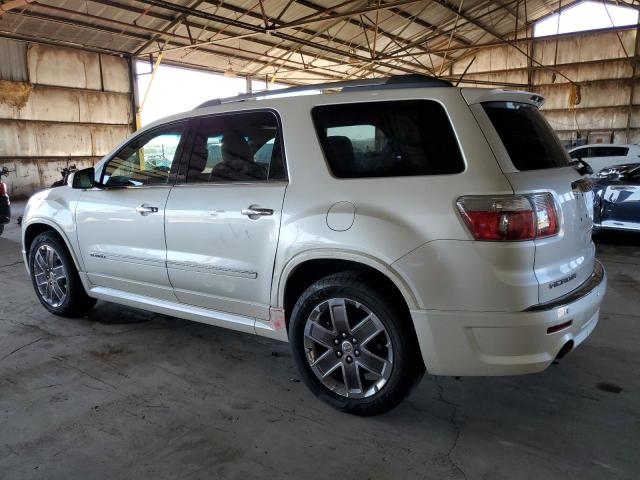 1GKKRTED5CJ395162 - 2012 GMC ACADIA DENALI WHITE photo 2