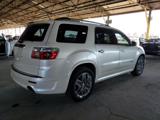 1GKKRTED5CJ395162 - 2012 GMC ACADIA DENALI WHITE photo 3