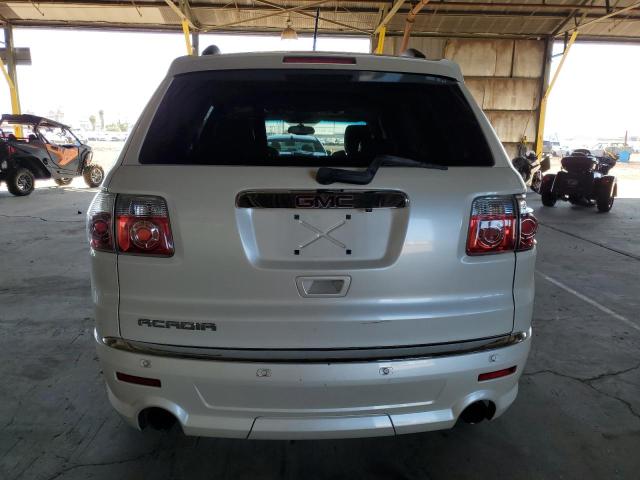 1GKKRTED5CJ395162 - 2012 GMC ACADIA DENALI WHITE photo 6