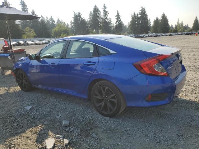 19XFC2F8XLE211499 - 2020 HONDA CIVIC SPORT أزرق صورة 2