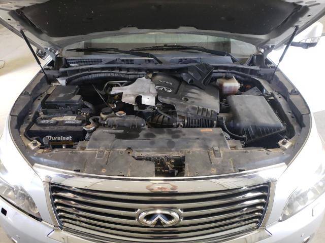 JN8AZ2NE0C9019095 - 2012 INFINITI QX56 SILVER photo 12