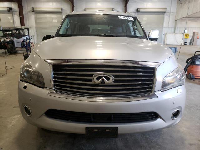 JN8AZ2NE0C9019095 - 2012 INFINITI QX56 SILVER photo 5