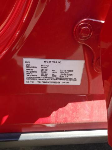 7SAYGDEE1PF825134 - 2023 TESLA MODEL Y Qırmızı foto 13
