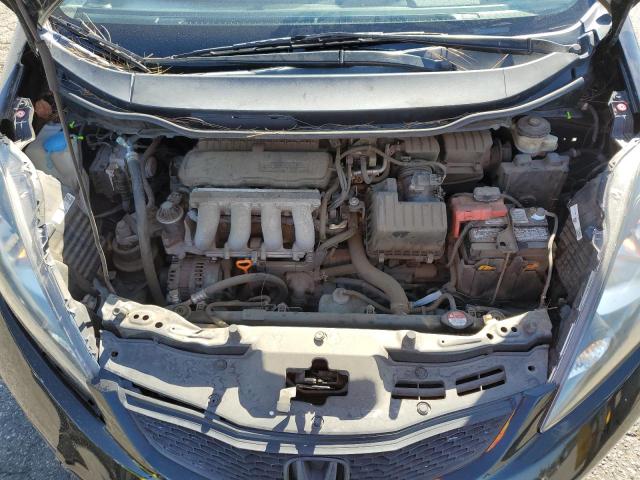 JHMGE8H52CC007421 - 2012 HONDA FIT SPORT Schwarz Foto 11