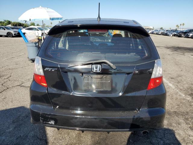 JHMGE8H52CC007421 - 2012 HONDA FIT SPORT Schwarz Foto 6
