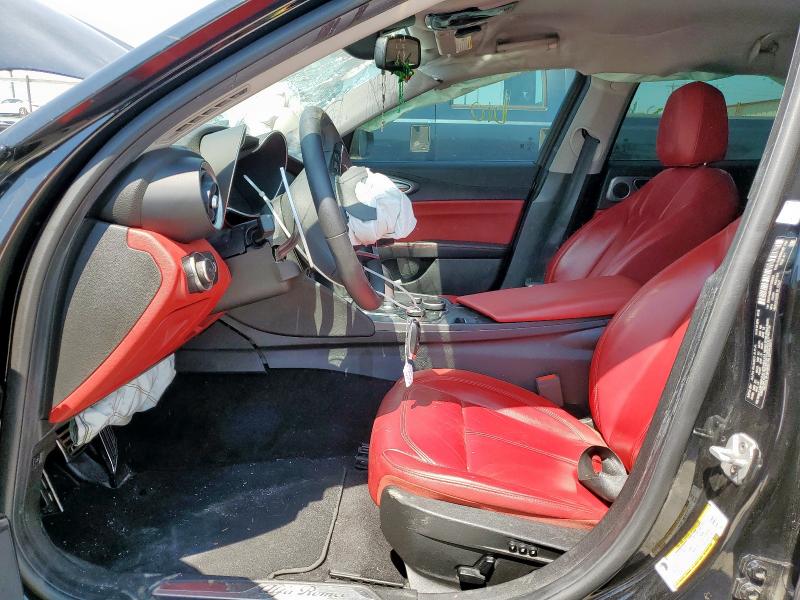 ZARFAMAN8K7598623 - 2019 ALFA ROMEO GIULIA BLACK photo 7