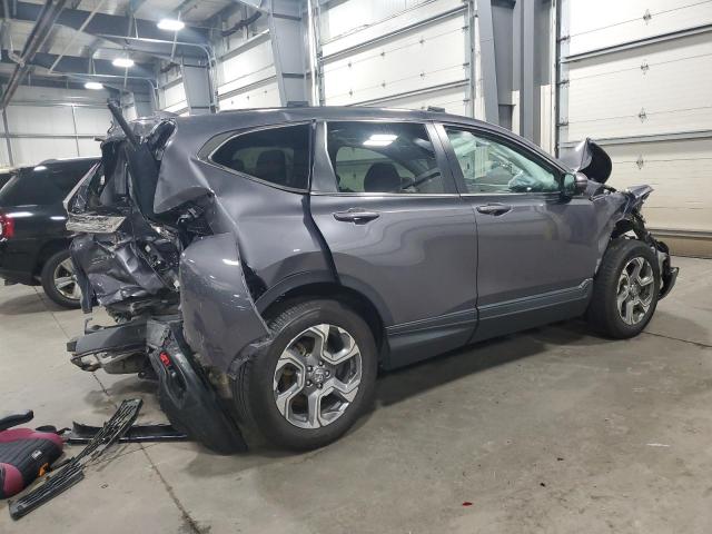 5J6RW2H86KL031843 - 2019 HONDA CR-V EXL Grau Foto 3