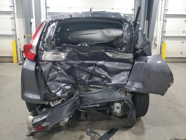 5J6RW2H86KL031843 - 2019 HONDA CR-V EXL Grau Foto 6