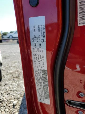 3C4NJCBB1HT661294 - 2017 JEEP COMPASS LATITUDE წითელი ფოტო 13