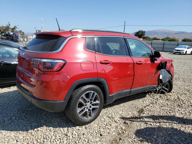 3C4NJCBB1HT661294 - 2017 JEEP COMPASS LATITUDE წითელი ფოტო 3