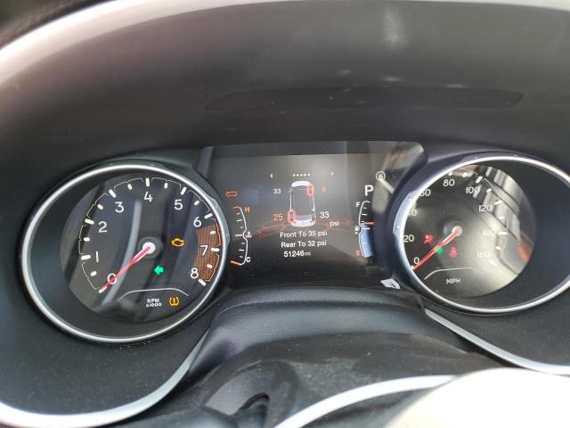 3C4NJCBB1HT661294 - 2017 JEEP COMPASS LATITUDE წითელი ფოტო 9