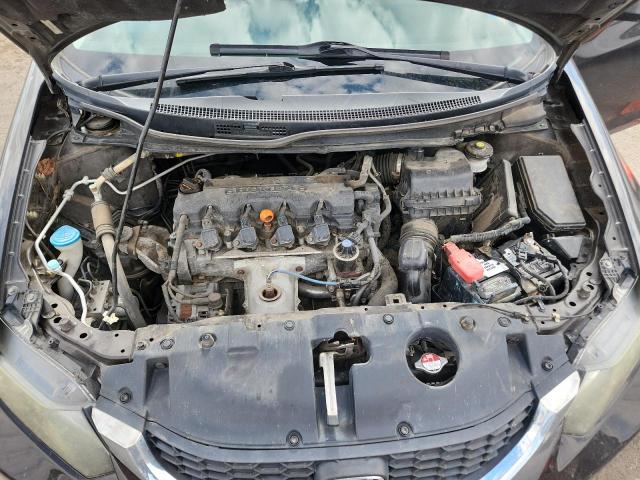 2HGFB2F50DH597544 - 2013 HONDA CIVIC LX BLACK photo 11