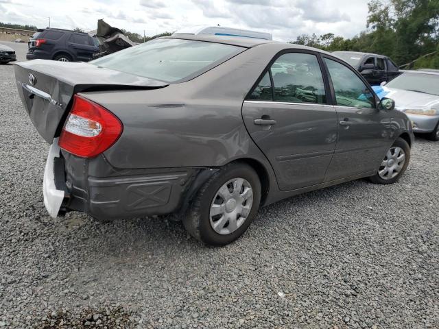4T1BE32K22U626263 - 2002 TOYOTA CAMRY LE GRAY photo 3