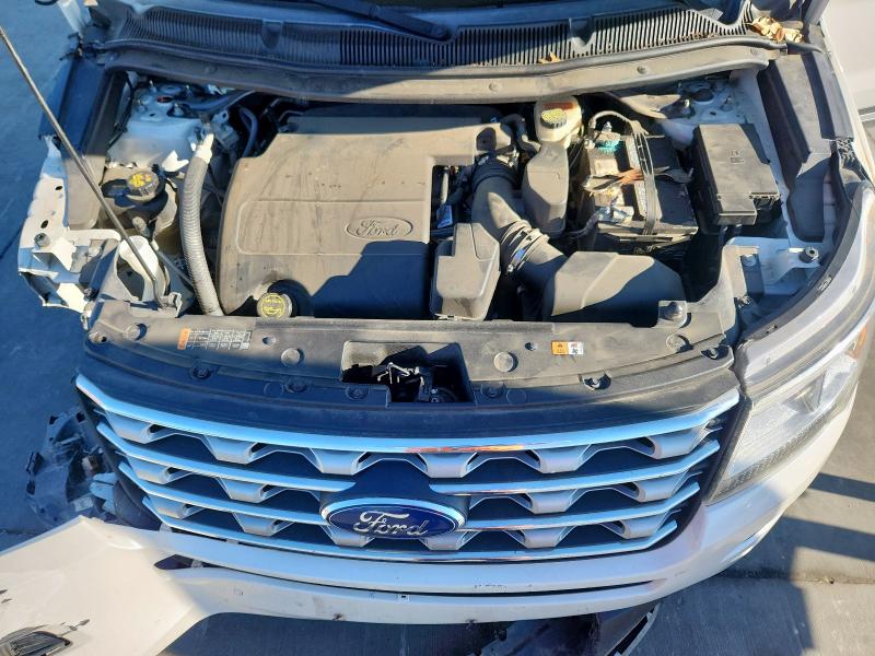 1FM5K7F87HGC27223 - 2017 FORD EXPLORER LIMITED თეთრი ფოტო 12