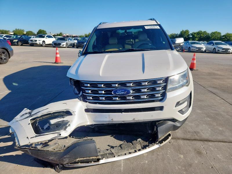 1FM5K7F87HGC27223 - 2017 FORD EXPLORER LIMITED თეთრი ფოტო 5