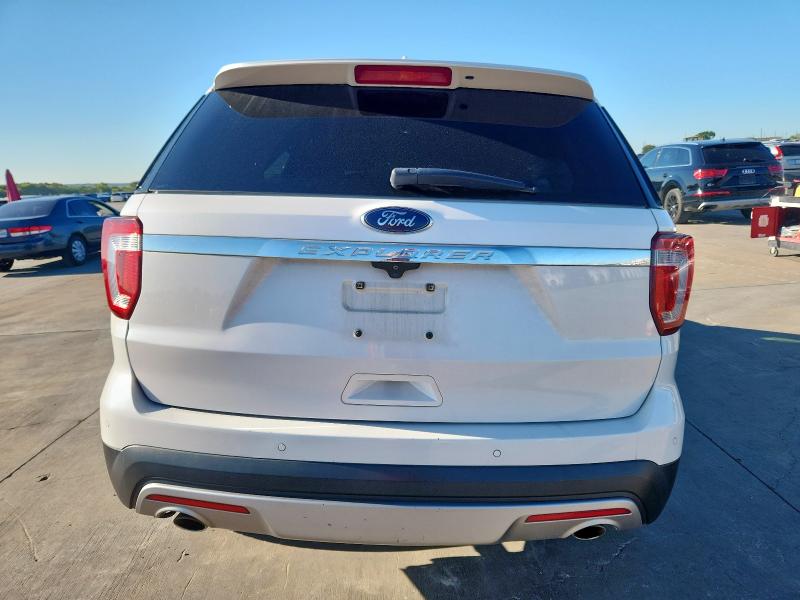1FM5K7F87HGC27223 - 2017 FORD EXPLORER LIMITED თეთრი ფოტო 6