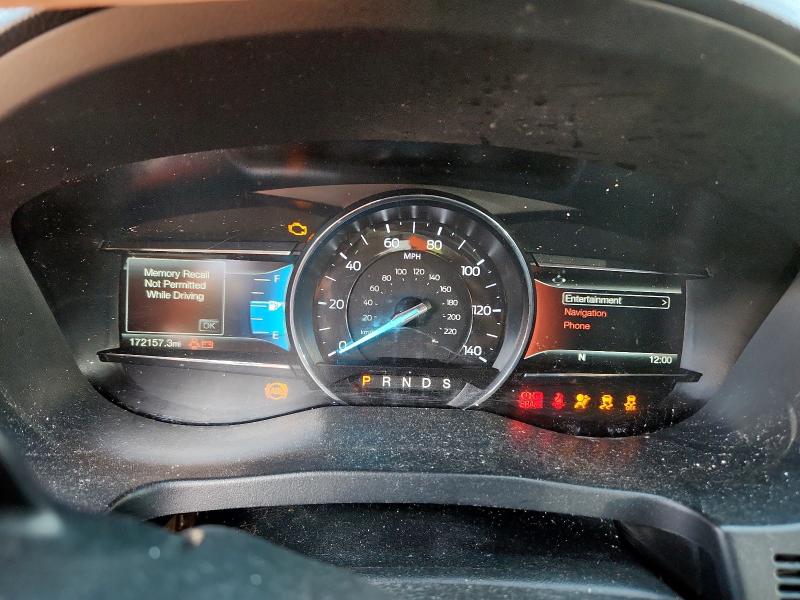 1FM5K7F87HGC27223 - 2017 FORD EXPLORER LIMITED თეთრი ფოტო 9