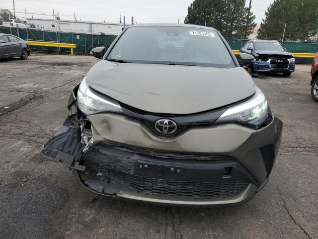 NMTKHMBXXMR136513 - 2021 TOYOTA C-HR XLE BROWN photo 5