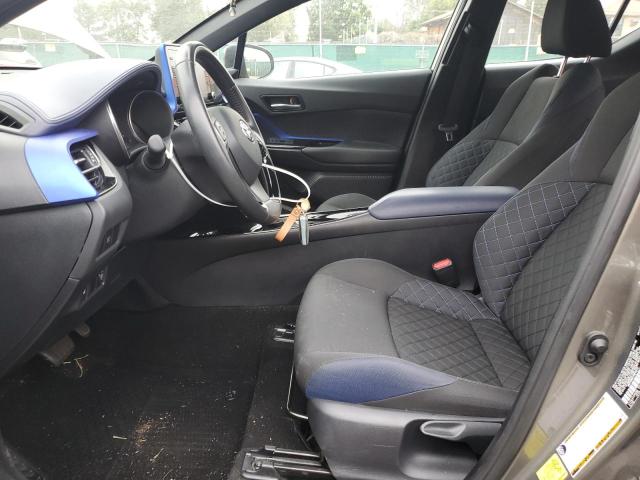 NMTKHMBXXMR136513 - 2021 TOYOTA C-HR XLE BROWN photo 7