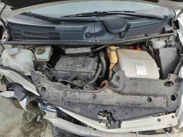 JTDKB20U493503026 - 2009 TOYOTA PRIUS WHITE photo 11