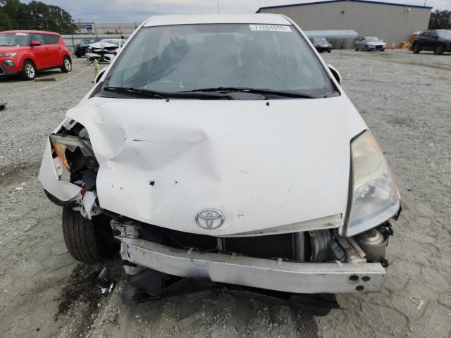 JTDKB20U493503026 - 2009 TOYOTA PRIUS WHITE photo 5