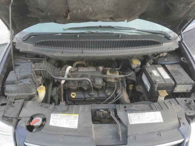 1C4GP45R25B437616 - 2005 CHRYSLER TOWN & COU BLUE photo 12