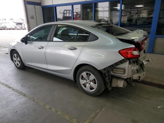 1G1BC5SMXJ7204626 - 2018 CHEVROLET CRUZE LS ვერცხლისფერი ფოტო 2