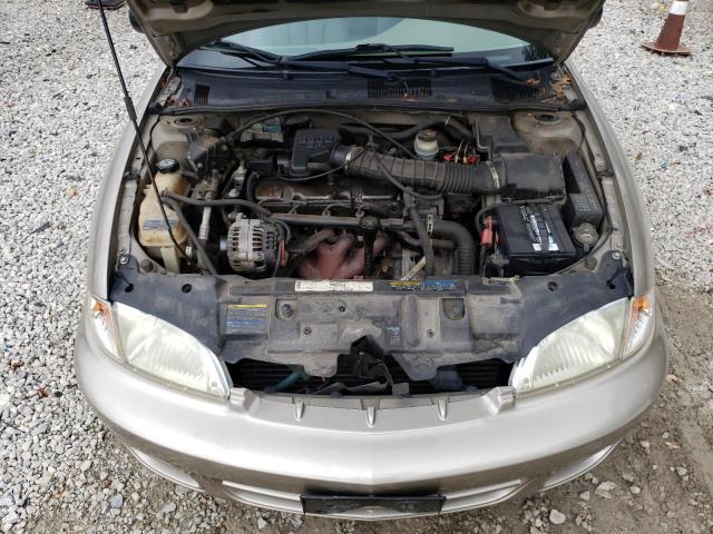 1G1JC524027221965 - 2002 CHEVROLET CAVALIER BASE TAN photo 11