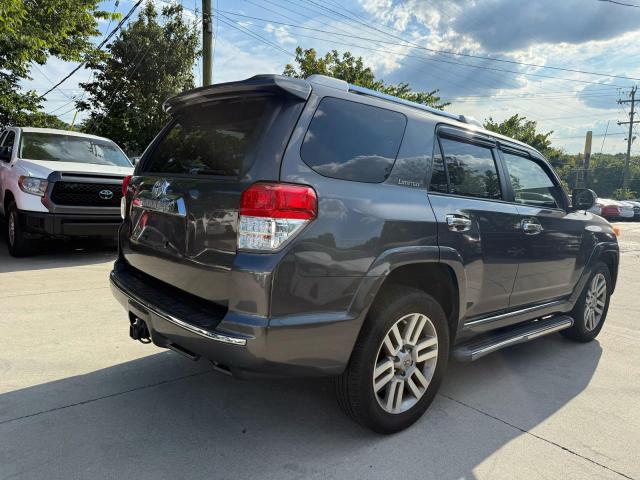 JTEBU5JR1B5033307 - 2011 TOYOTA 4RUNNER SR5 ნაცრისფერი ფოტო 4