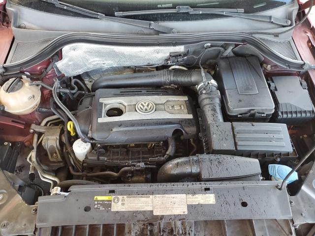 WVGAV3AXXEW050603 - 2014 VOLKSWAGEN TIGUAN S RED photo 12