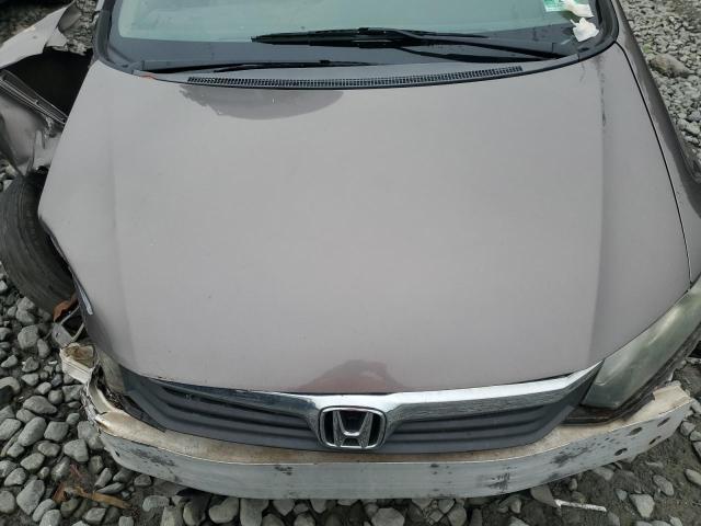 19XFB2F85CE316650 - 2012 HONDA CIVIC EX Boz foto 11