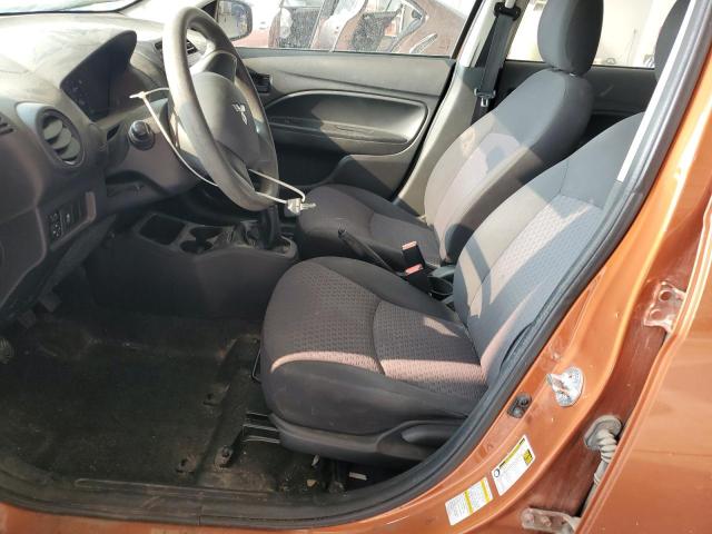 ML32A3HJ0HH004165 - 2017 MITSUBISHI MIRAGE ES 橙色 照片 7